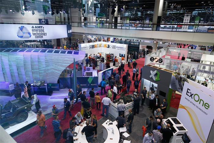 美国IMTS展台设计、美国展览设计、2018 IMTS展位搭建