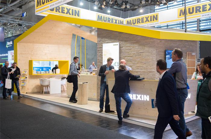 2019 DOMOTEX展位搭建、德国地面材料展台设计、德国展览设计公司