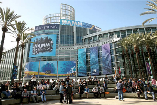 THE NAMM SHOW2020展位设计,美国舞台灯光展台搭建,阿纳海姆舞台灯光展览设计